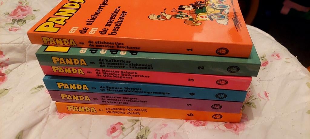 Panda boekjes van 1 tot nr 6, Ophalen of Verzenden