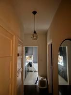 Hanglamp Gamma - Zwart metalen kooi design, Ophalen, Zo goed als nieuw, Metaal, 50 tot 75 cm