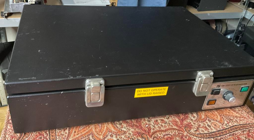 UV belichter, Ophalen