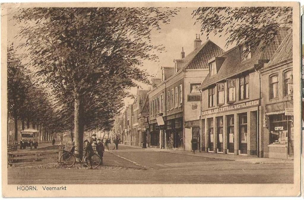 Jt29-8  Hoorn  Veemartkt, Verzamelen, Verzenden, 1920 tot 1940, Gelopen, Noord-Holland