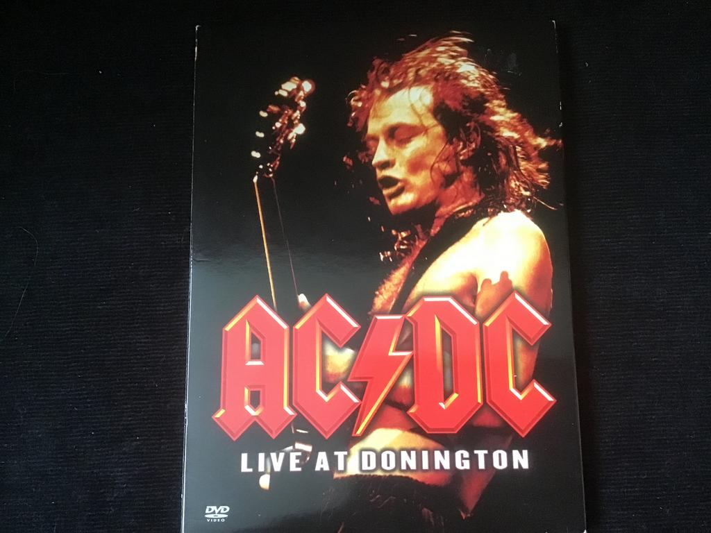 AC/DC, Live at Donington dvd, Alle leeftijden, Ophalen of Verzenden, Zo goed als nieuw