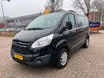 Ford Transit Custom 270 2.0 TDCI Ambiente DC - NETJES !, Voorwielaandrijving, Stof, 4 cilinders, Bedrijf