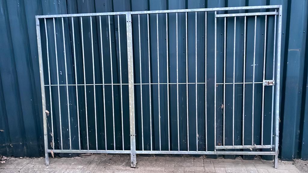 Hondenren hondenhok kennelpaneel, Ophalen, Zo goed als nieuw, 110 cm of meer, 100 cm of meer