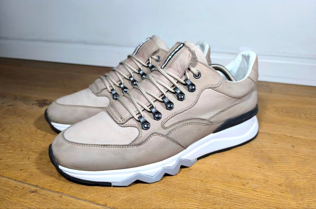 Floris van Bommel herenschoenen maat 9,5 / 44, Kleding | Heren, Schoenen, Ophalen, Overige kleuren, Floris van Bommel, Sneakers of Gympen
