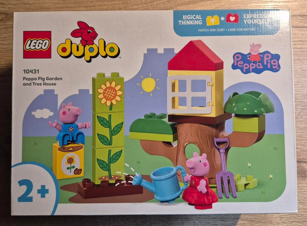 LEGO Duplo Peppa Pig Tuin en Boomhuis Bouwset 10431 NIEUW, Kinderen en Baby's, Speelgoed | Duplo en Lego, Ophalen of Verzenden