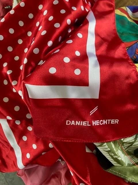 daniel hechter sjaal shawl rood wit, Kleding | Dames, Mutsen, Sjaals en Handschoenen, Ophalen, Nieuw, Maat 38/40 (M), Sjaal