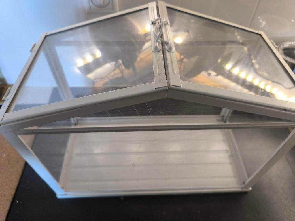 Kleine kweekkas Ikea, Staal, Kweekkas, Ophalen of Verzenden, Polycarbonaat