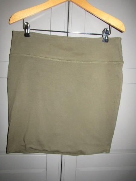G789 Kaffe mt XL rok army tricot, Kleding | Dames, Rokken, Kaffe, Maat 46/48 (XL) of groter, Ophalen of Verzenden, Knielengte