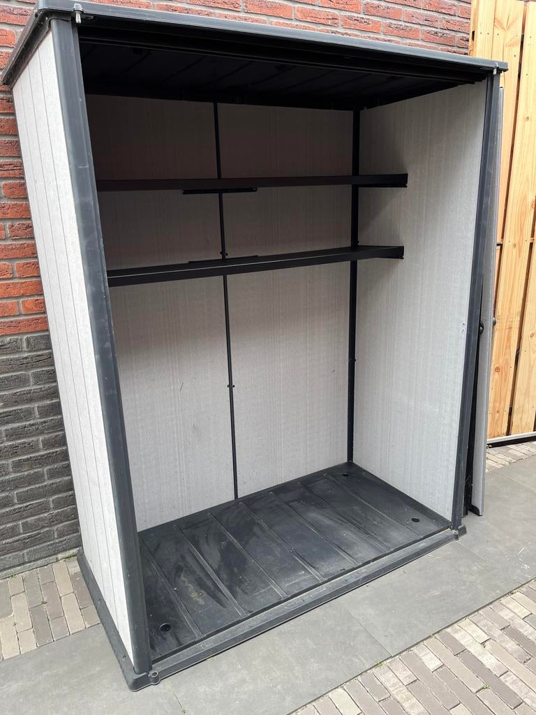 Keter High Store + tuinkast, Ophalen, Gebruikt, Kunststof, Overige typen