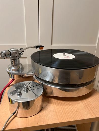 Acoustic Solid Machine Small platenspeler met Transrotor, Audio, Tv en Foto, Ophalen of Verzenden, Zo goed als nieuw, Overige merken