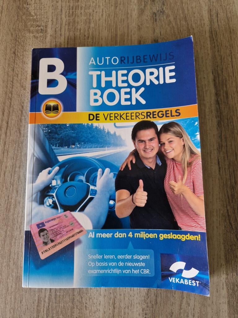 Vekabest Auto Theorieboek, Ophalen of Verzenden