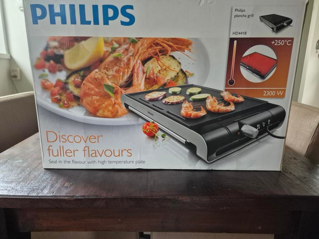 Philips plaatgrill, Ophalen