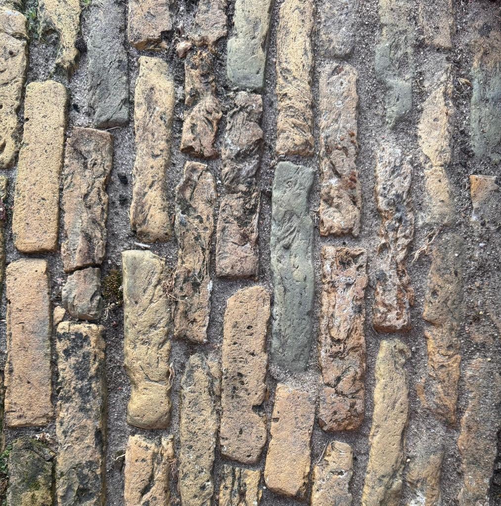 Klassieke Waaltjes - 10m2, Ophalen, Gebruikt, Klinkers, 5 tot 10 m²