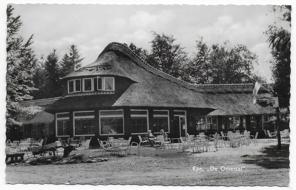 Ede De Ossestal Oude  gelopen  Ansichtkaart  (B8033 ), Verzamelen, Ansichtkaarten | Nederland, Ophalen of Verzenden, 1960 tot 1980