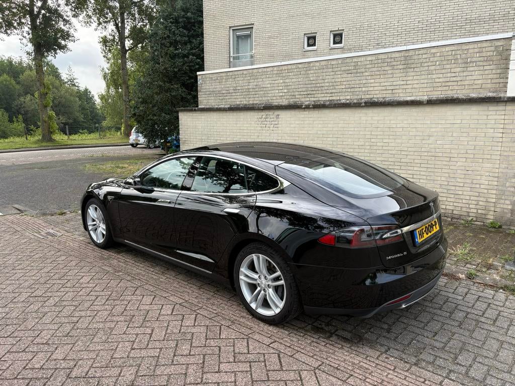 Nette Tesla Model S 2015– Volledige historie & technisch top, Achterwielaandrijving, Zwart, Model S, 435 min