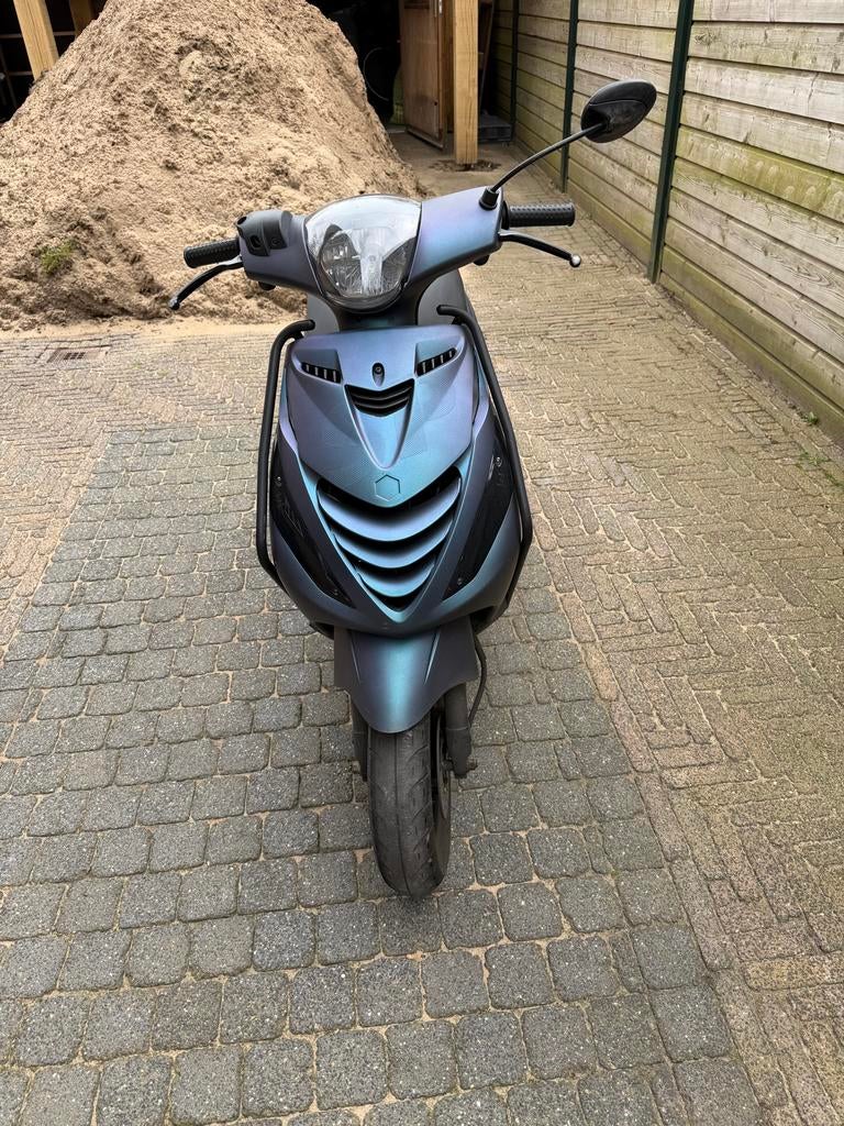 Piaggio Zip Scooter 4Takt met kapschade en valbeugel schade, Gebruikt, Maximaal 45 km/u, Zip, Ophalen of Verzenden
