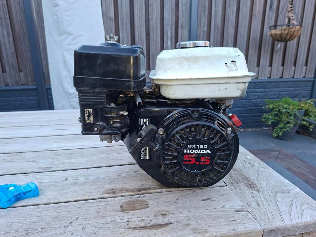 Honda gx160 zwart, Ophalen of Verzenden, Benzinemotor, 1800 rpm of meer