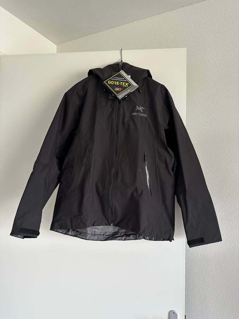 Arcteryx Beta LT Paclite Gore-Tex Heren Jas Maat L Zwart, Kleding | Heren, Jassen | Zomer, Nieuw, Maat 52/54 (L), Zwart, Ophalen of Verzenden