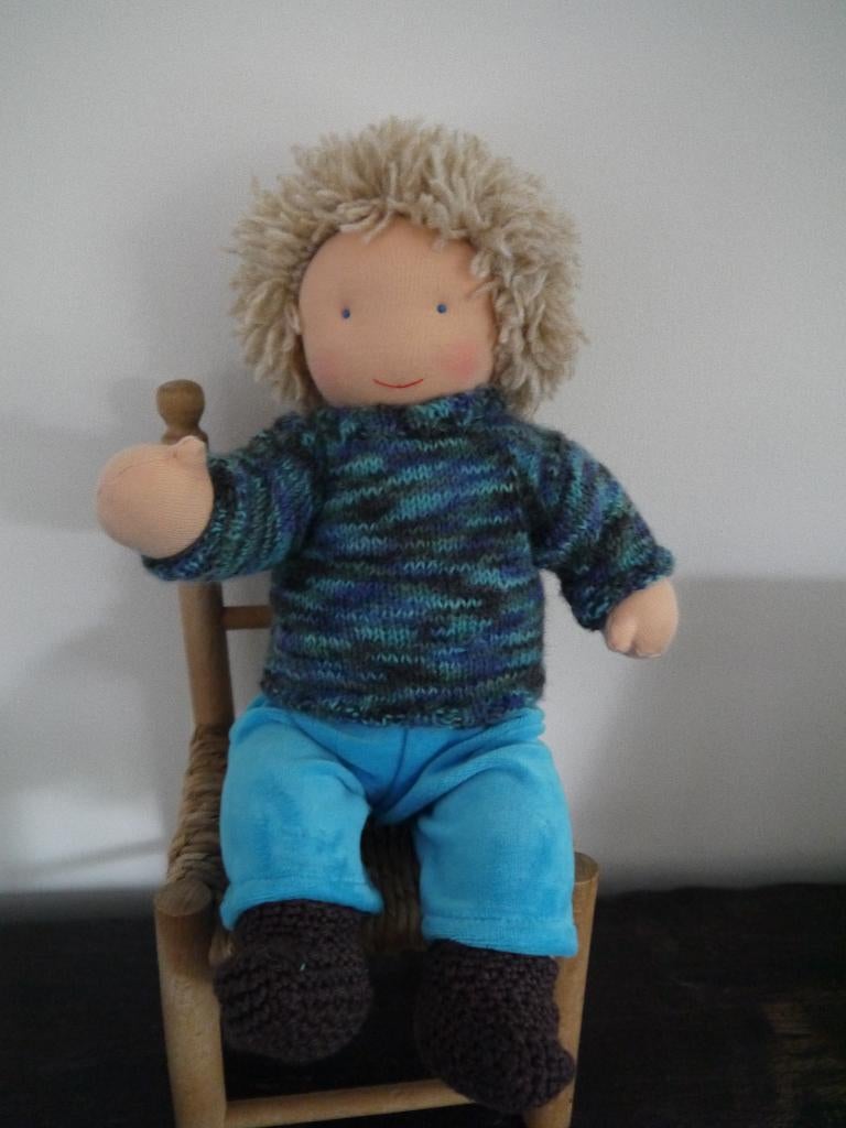 antroposofische pop, Kinderen en Baby's, Speelgoed | Poppen, Nieuw, Babypop, Ophalen of Verzenden