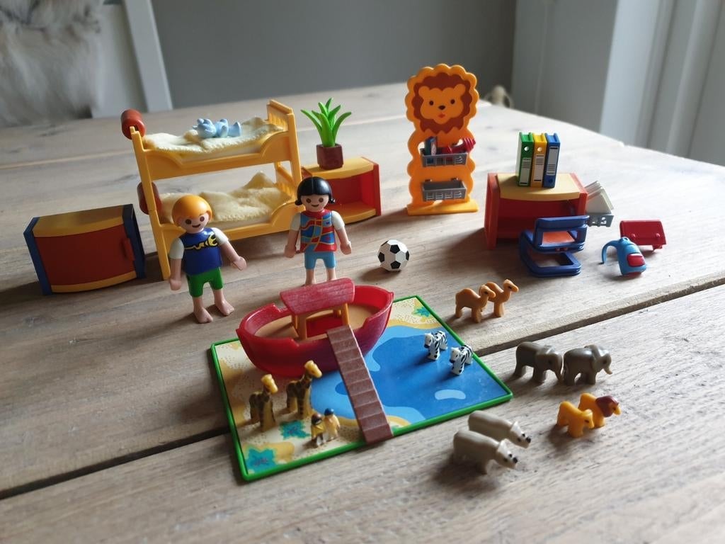 4287 Playmobil Kinderkamer met mini ark van noah, Ophalen of Verzenden, Zo goed als nieuw, Complete set