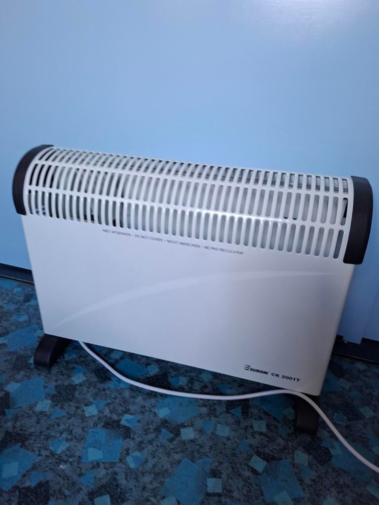 Eurom CK 2001T convector kachel, Doe-het-zelf en Verbouw, Verwarming en Radiatoren, 30 tot 80 cm, Kachel, Minder dan 60 cm, Ophalen of Verzenden