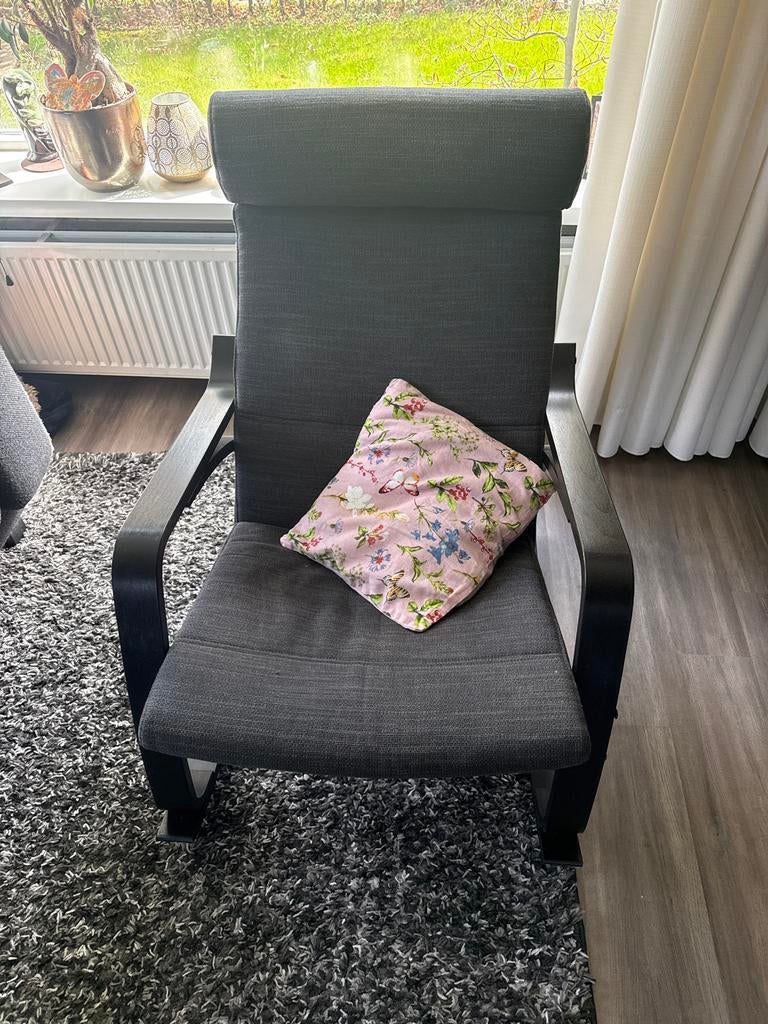 IKEA schommelstoel, Gebruikt, Ophalen of Verzenden, Hout, Eén