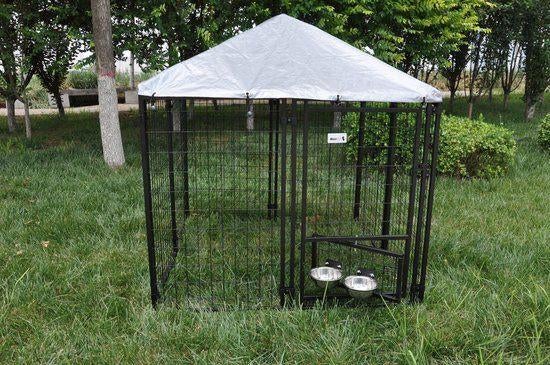 MaxxPet Hondenkennel Afneembaar Dak - 1,5 x 1,5 x 1,50 m, Dieren en Toebehoren, Hondenhokken, Ophalen, Hondenkennel, 110 cm of meer