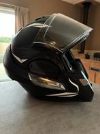 Shark Evo-One Systeemhelm - Mat Zwart met stickerset, M, Systeemhelm, Heren, Shark