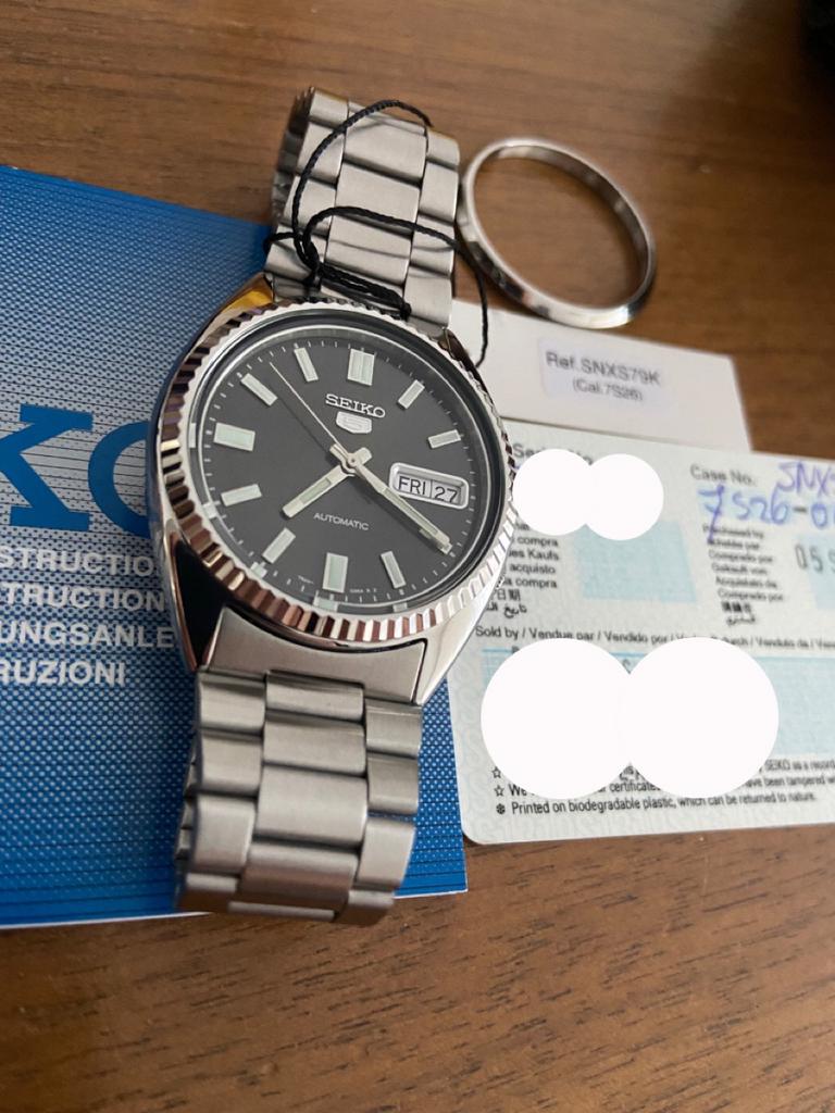 SEIKO SNXS79K Automatic Sunburst, Polshorloge, Nieuw, Ophalen of Verzenden, Seiko