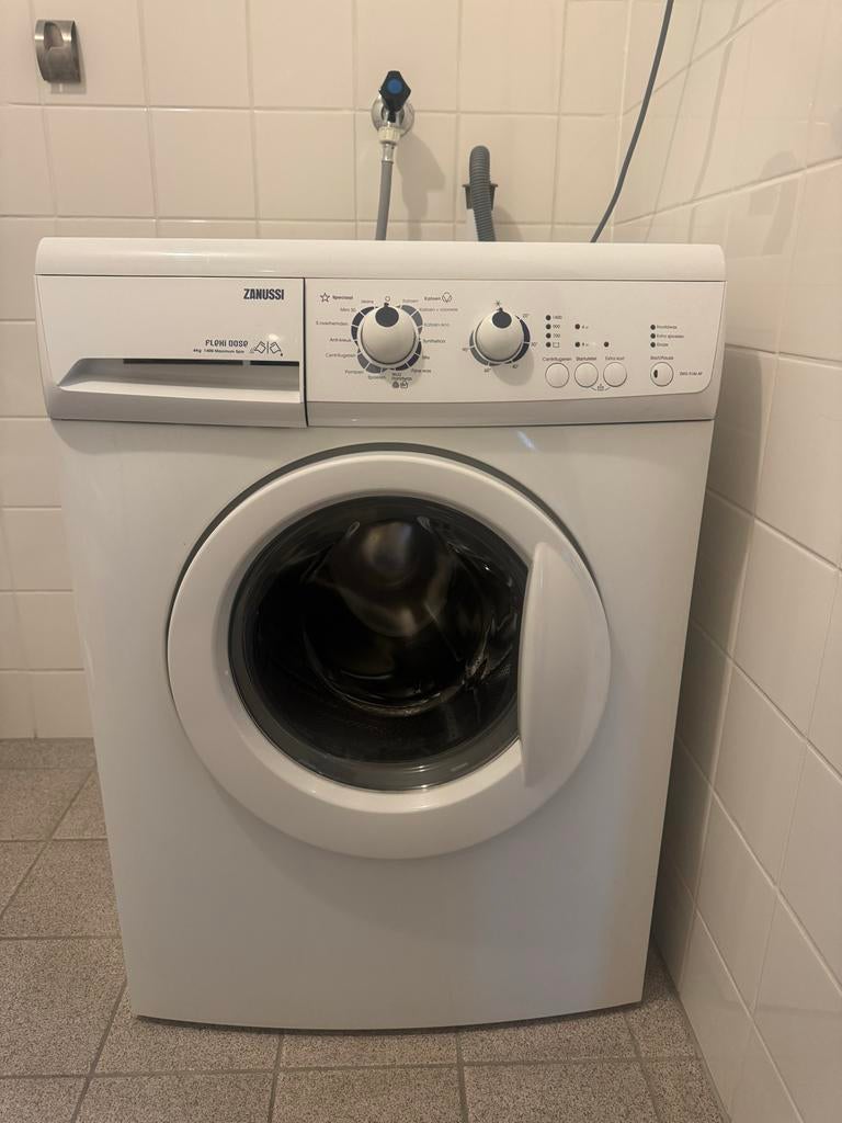 Zanussi wasmachine 6 kg, Witgoed en Apparatuur, Ophalen, 6 tot 8 kg, Voorlader, 85 tot 90 cm