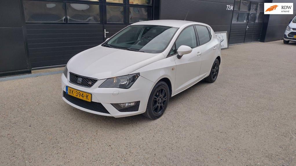 Seat Ibiza 1.2 TSI FR Cruise, Apk 04-27, Airco 5drs, Voorwielaandrijving, Euro 5, Stof, Zwart