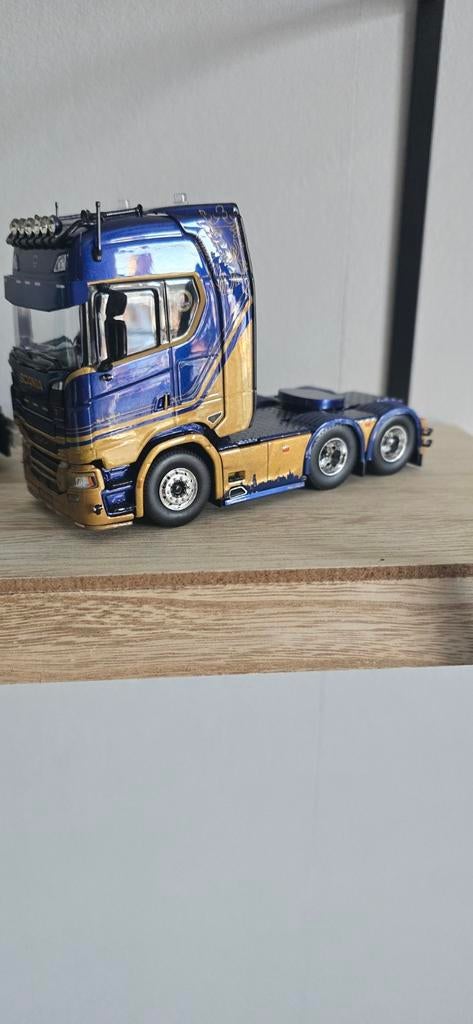 Tekno 1.000.00 scania, Ophalen of Verzenden, Zo goed als nieuw, Bus of Vrachtwagen