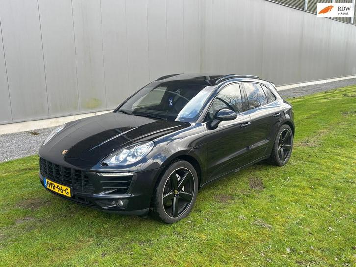 Porsche Macan 3.0 D S |Navi|Pano|Sport|Trekhaak|Apk|, Auto's, Porsche, Bedrijf, Te koop, Macan, 4x4, ABS, Airbags, Airconditioning