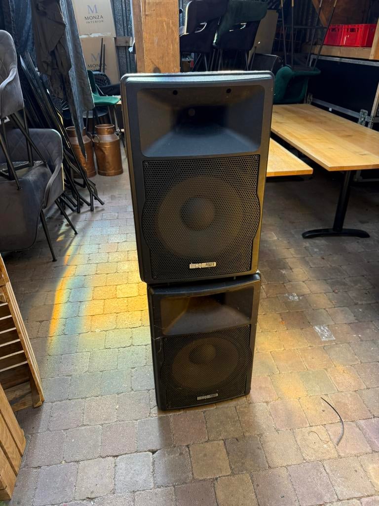 2 kapotte speakers . ( pasief), Zo goed als nieuw, 120 watt of meer, Front, Rear of Stereo speakers, Ophalen