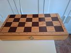 Vintage schaakset 37 x 37 cm, Hobby en Vrije tijd, Gezelschapsspellen | Bordspellen, Een of twee spelers, Ophalen of Verzenden