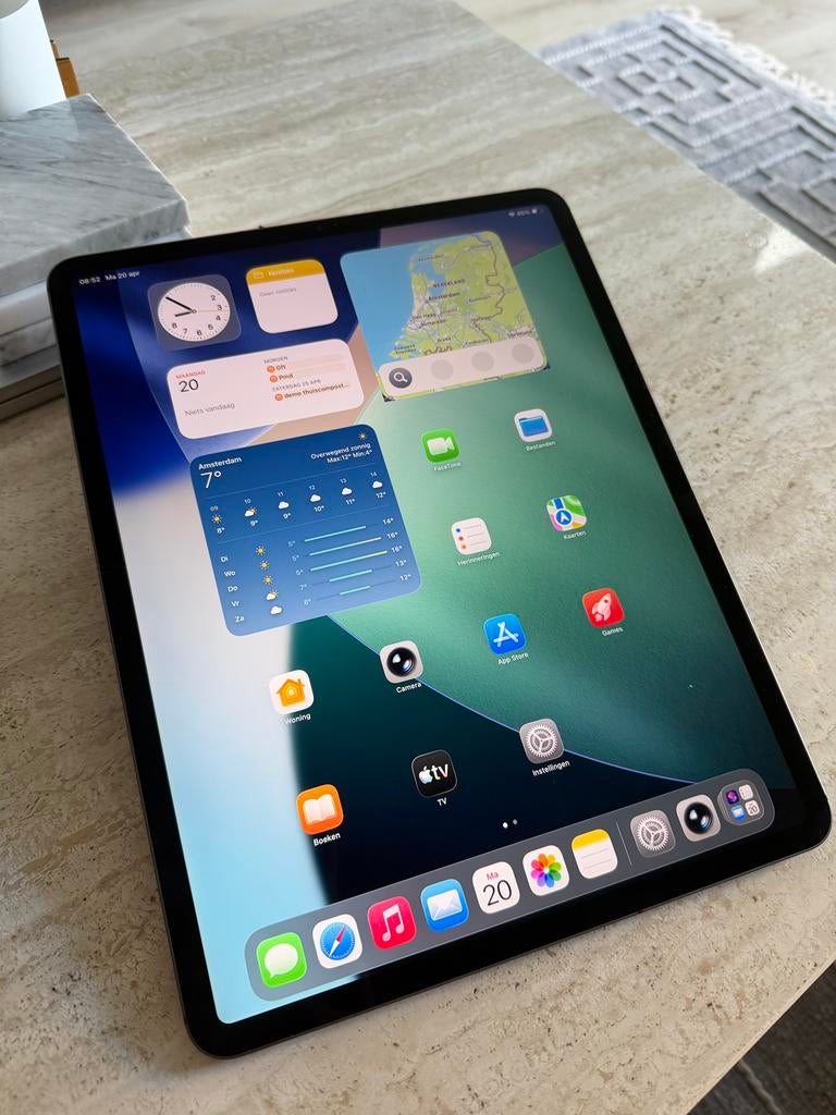 iPad Pro 12.9” 3e generatie 64GB, Computers en Software, Apple iPads, Gebruikt, Apple iPad, Ophalen of Verzenden, Wi-Fi