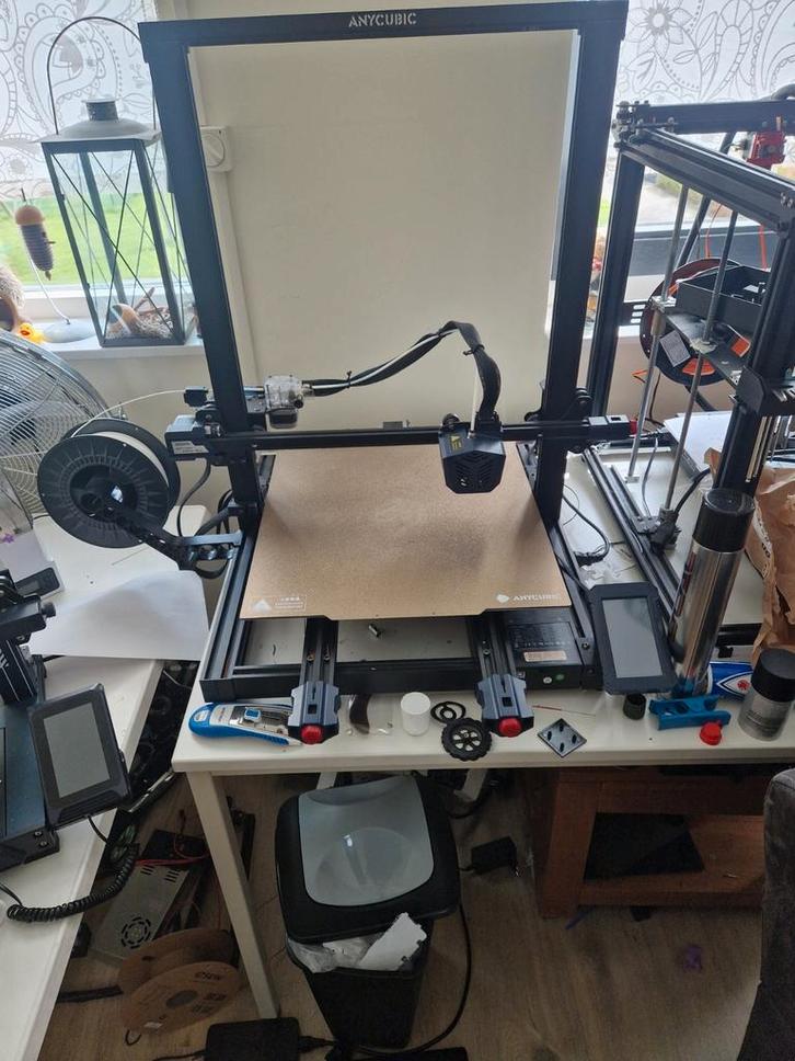 Anycubic kobra max, Computers en Software, 3D-printerbenodigheden, Zo goed als nieuw, Ophalen