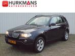 BMW X3 2.5 SI AUTOMAAT NL-AUTO YOUNGTIMER LEER, Automaat, Beige, 2497 cc, Blauw