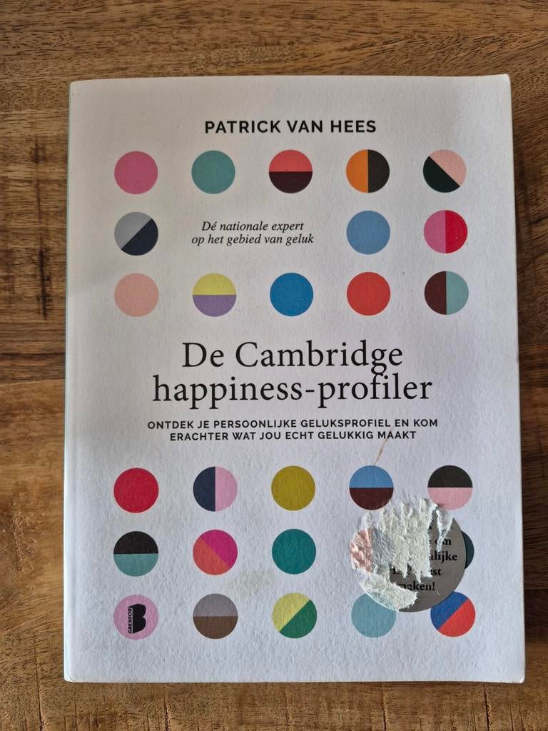 De Cambridge happiness-profiler, Ophalen of Verzenden, Zo goed als nieuw, Patrick van Hees