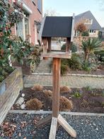 Houten Voederhuisje op Paal - Vogelvoederplaats, Tuin en Terras, Vogelhuisjes en Vogelbaden, Ophalen, Gebruikt