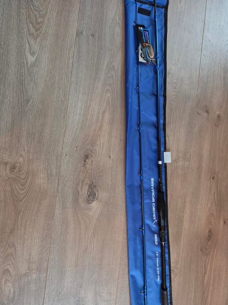 Savage Gear SG2 Jerkbait Spinhengel 221cm 20-60gr Nieuw, Ophalen, Nieuw, Werphengel