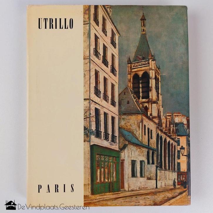 Utrillo’s Paris - met 30 tipped-in kleurenplaten, Boeken, Kunst en Cultuur | Beeldend, Zo goed als nieuw, Schilder- en Tekenkunst