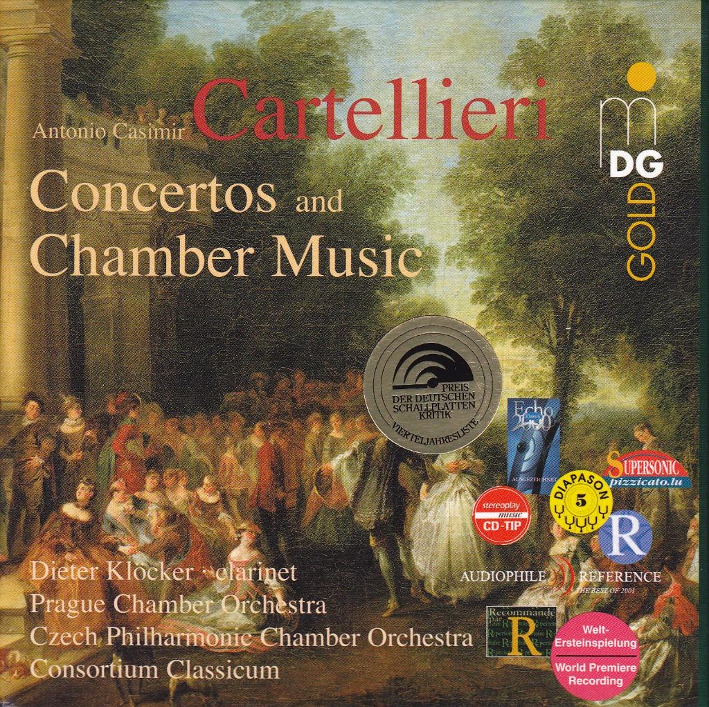 Antonio Cartellieri Concertos and Chamber Music ( 5 cd ), Cd's en Dvd's, Boxset, Overige typen, Ophalen of Verzenden, Zo goed als nieuw
