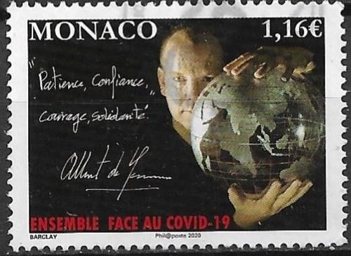 Monaco 2020 mi.3491 gezondheid COVID-19 nom. € 1,16, Verzenden, Monaco, Gestempeld