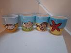 4x Texxxel mokje., Ophalen of Verzenden, Zo goed als nieuw, Overige stijlen, Kop(pen) en/of Schotel(s)