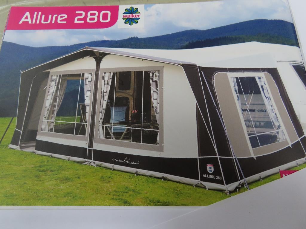 Walker allure 280 voortent omloopmaat 975 cm., Ophalen, Zo goed als nieuw