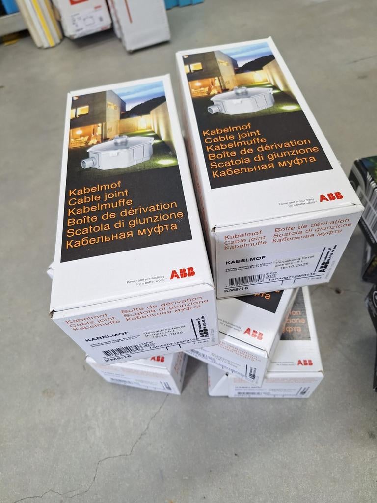 ABB Kabelmof  KMB/18 - Waterdichte Lasdoos voor in de Grond, Ophalen of Verzenden