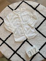 Nieuw wit Bout'Chou overhemd blouse shirt 92 (2-3Y) linnen, Bout'chou, Jongen of Meisje, Nieuw, Ophalen of Verzenden