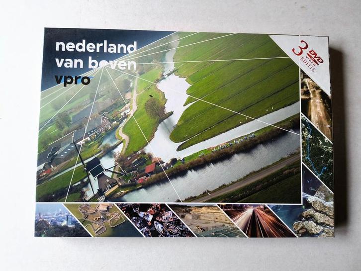 Nederland van Boven Deluxe Editie 3 DVD, Cd's en Dvd's, Dvd's | Documentaire en Educatief, Nieuw in verpakking, Alle leeftijden