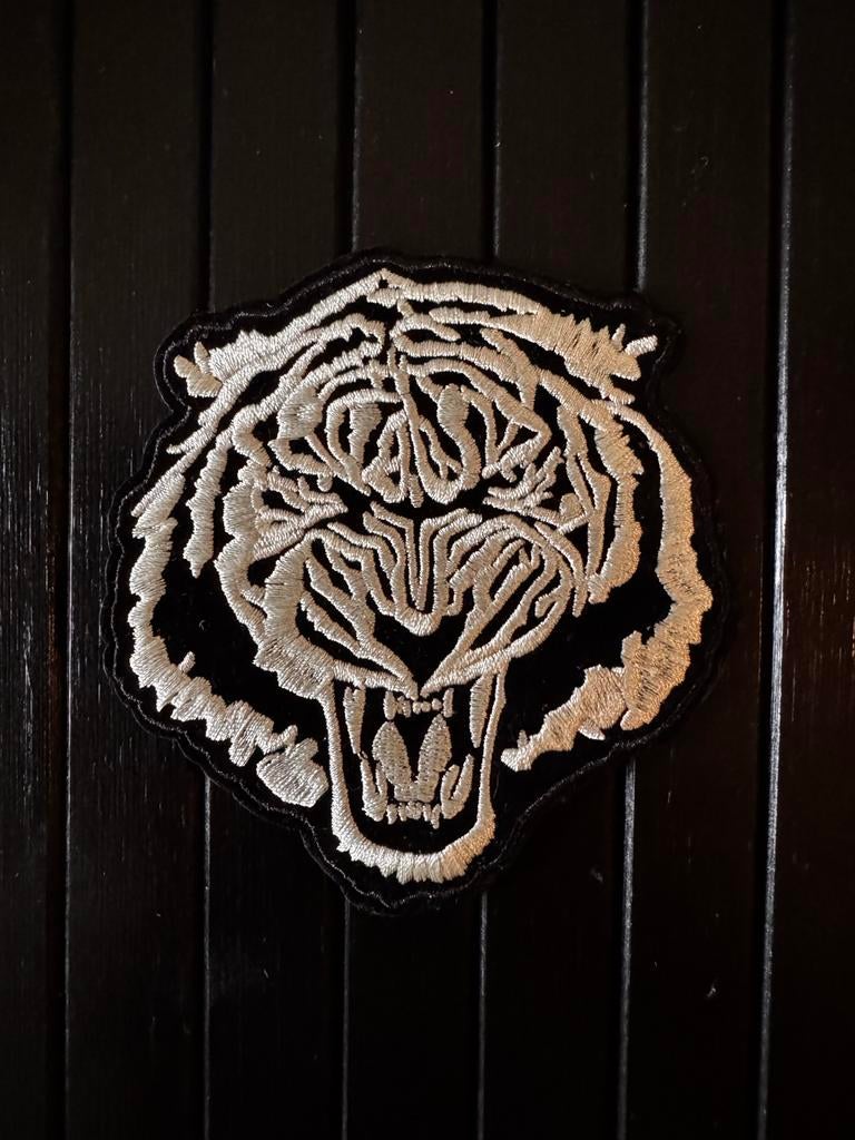 Zwart wit tijger patch, Ophalen, Nieuw, Overige applicaties